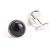 Royce Leather Genuine American Alligator Handcrafted Cufflinks 