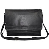 Kenneth Cole Reaction "The Grand Tour" Slim Flapover Messenger