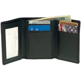 Royce Leather Men's Trifold Credit Card ID Wallet 