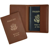 Royce Leather RFID Blocking Passport Travel Document Organizer 
