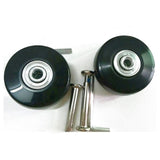 2 Sets of Luggage Suitcase Replacement Wheels Axles Deluxe Repair Tool 50*20*6.1 mm
