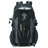 Guapabien Patchwork Buckle Ladder Lock Zipper S Shape Mesh Strap Outdoor Portable Backpack for Unisex