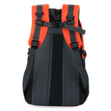 Guapabien Patchwork Buckle Ladder Lock Zipper S Shape Mesh Strap Outdoor Portable Backpack for Unisex