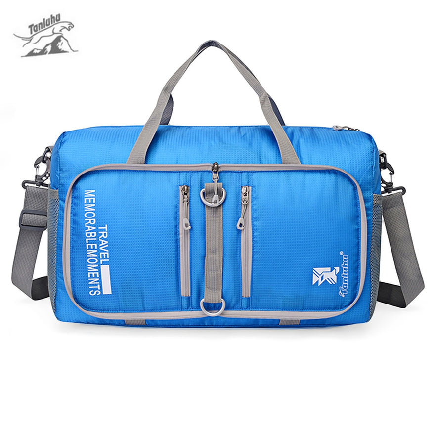 Tanluhu 682 25L Foldable Duffle Bag Traveling Luggage Pack
