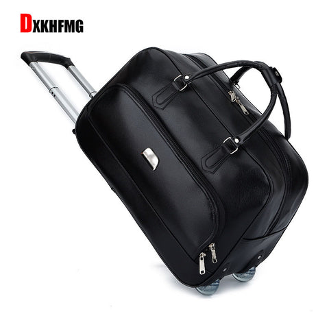 2018 New Luxury Large Capacity Trolley Travel Bag with Wheels Traveling Suitcases and Luggage Set
