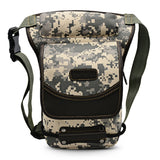 Men Waist Pack Leg Bag Water Resistance Motorcycle Pouch