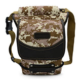 Men Waist Pack Leg Bag Water Resistance Motorcycle Pouch