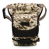 Men Waist Pack Leg Bag Water Resistance Motorcycle Pouch