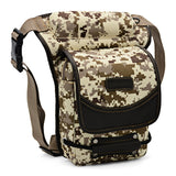 Men Waist Pack Leg Bag Water Resistance Motorcycle Pouch