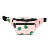 Guapabien Stylish Print Waist Bag Pouch Adjustable Belt for Women