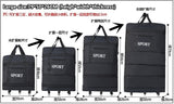 2019 Ryanair Foldable Hand Luggage Wheeled Travel Cabin Fold up Bag Travel Carry Bag Flight Folding