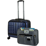 Travelers Club Flex-File 18in Hardside Spinner Carry On