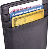 Royce Leather Slim Magnetic Money Clip Wallet