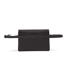Calvin Klein Raelynn Saffiano Belt Bag Fanny Pack, black/silver