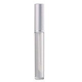 10Pcs Empty Tubes Lip Gloss Balm Cosmetic Mini Containers (3.5ml, silver)