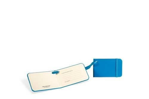 Moleskine 3.75X2.25" Luggage Tag, Sky Blue