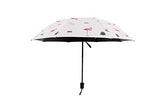 1PC Vinyl Umbrella Pink Flamingo Sun Protection UV Umbrella Sunny and rain Umbrellas