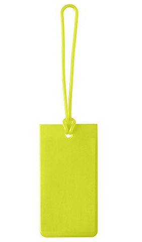 Lewis N. Clark Jelly Luggage Tag (Yellow)