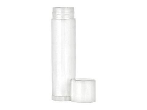 Nakpunar 20 Pcs 0.5 Oz Large White Lip Balm Tubes With Cap - Fda Approved, Bpa Free, Made In Usa