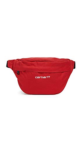 Carhartt WIP Men's Payton Hip Bag, Cardinal, Red, One Size