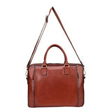 Banuce Vintage Full Grains Italian Leather Briefcase for Women Business Tote Attache Case Messenger