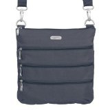 Baggallini Womens Big Zipper Bagg Charcoal/Fuschia None None