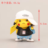 3 cap backpacks Biqiu hand doing anime peripheral cartoon electric mouse doll toy decoration