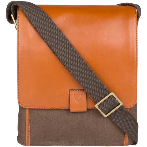 Hidesign Aiden Canvas Medium Messenger Bag