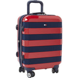 Tommy Hilfiger Rugby Stripe 21in Upright Carry On Spinner
