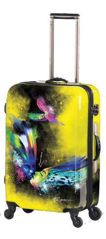 Mia Toro Prado Butterfly Kiss Hardside 25in Spinner