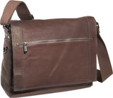 Kenneth Cole Reaction Busi-Mess Essentials - Colombian Leather Messenger Bag