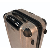 Mia Toro Macchiolina Polish Hardside Spinner Carry On