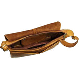 LeDonne Leather Classic Flap Over Messenger