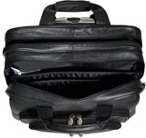 McKlein i Series Gold Coast Leather 17in Wheeled Laptop Case