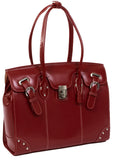 McKlein W Series Leclaire Leather Ladies Laptop Tote