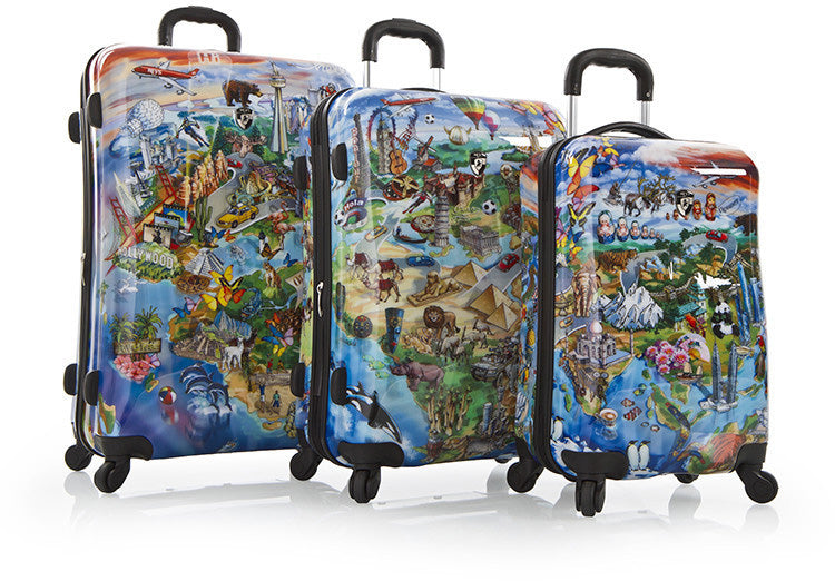Shop Heys Journey Maps 21In Spinner – Luggage Factory