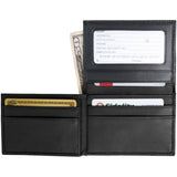 Royce Leather Double ID Credit Card Wallet