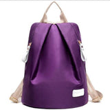 (2pcs/Set)New Fashion Women Nylon Backpack High-capacity Waterproof Backpack Travel Versatile