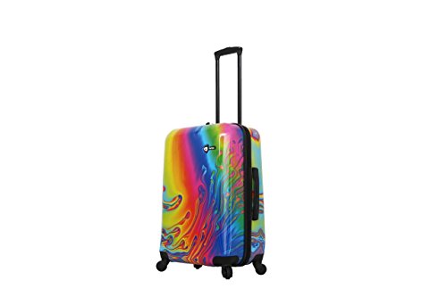 Mia Toro Italy-Vortice Hardside 24" Spinner Luggage, Multicolored