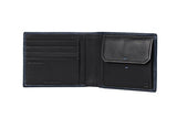 Spectrolite SLG - Billfold for 4 Creditcards, 2 Compartments Credit Card Case, 12 cm, 0 liters, Blue (Night Blue/Black)