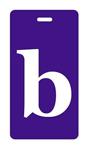 Luggage Tag - B - Lower Case