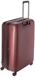 Delsey Luggage Cruise Lite Hardside 25" Exp. Spinner Trolley, Black Cherry