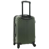 Wrangler Auburn Hills Hardside Spinner Luggage, Thyme Green, Carry-On 20-Inch