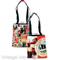 Coca-Cola Tote Bag Collage Style