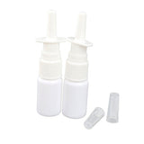 Baoblaze 10ml 15ml 20ml 30ml Refillable Empty Plastic Nasal Fine Mist Spray Bottle Vials Pump