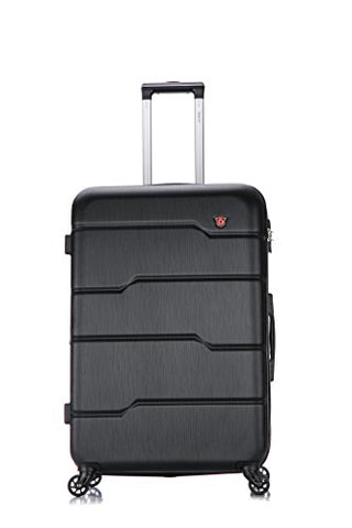 Dukap Luggage Rodez Lightweight Hardside Spinner 28'' Inches Black