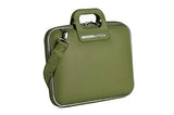 Bombata Bag Firenze Briefcase by Fabio Guidoni - Khaki Green / 13 inch