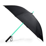 LED Umbrella - Lightsaber Laser Sword Light up Umbrella with 7 Color Changing On the Shaft/Built in Torch at Bottom by Bestkee (Black)