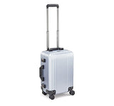 Zero Halliburton Classic Aluminum 2.0 Carry-On Spinner Luggage in Polished Blue