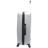 Travelers Choice Rome 25" Luggage, Silver